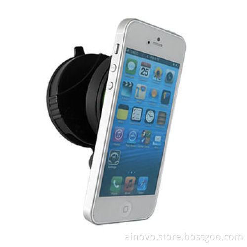 Car mount holder, sticky, for iPhone, mobile security display stand, easy to use